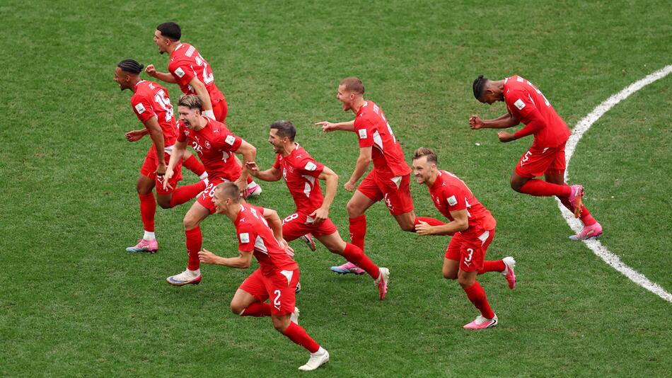Schweiz nach Elfmeter-Krimi im WM-Viertelfinale