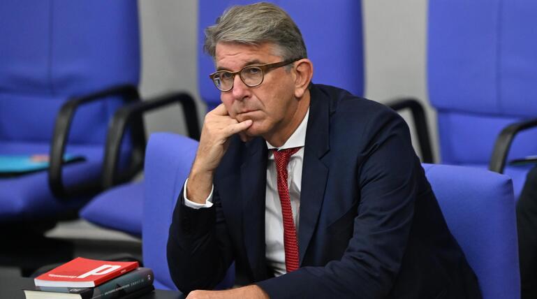 Kulturstaatsminister Wolfram Weimer im Bundestag am 24. September 2026.