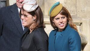 Prinzessin Beatrice und Prinzessin Eugenie bei einem zurückliegenden Ostergottesdienst.