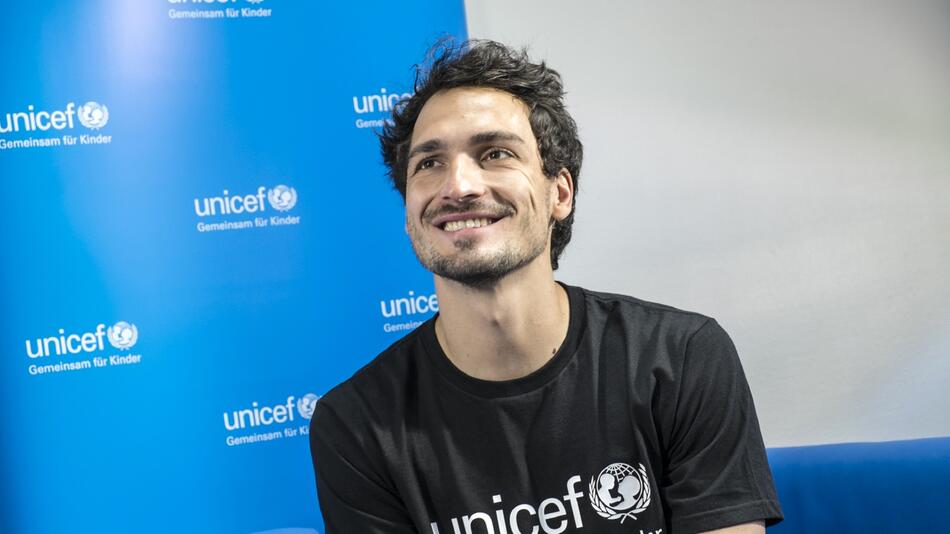 Mats Hummels, UNICEF-Pate, Fußballweltmeister