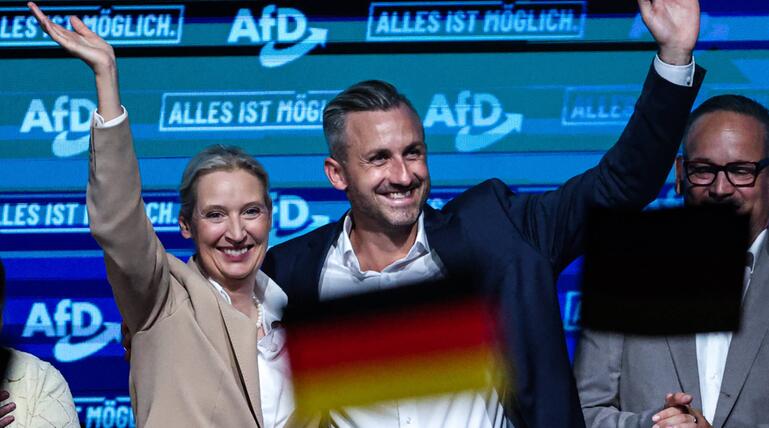 Alice Weidel und Ulrich Siegmund