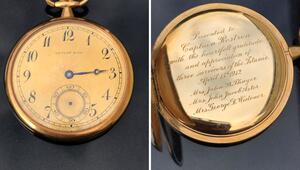 Goldene Uhr von der "Titanic" für Rekordpreis versteigert