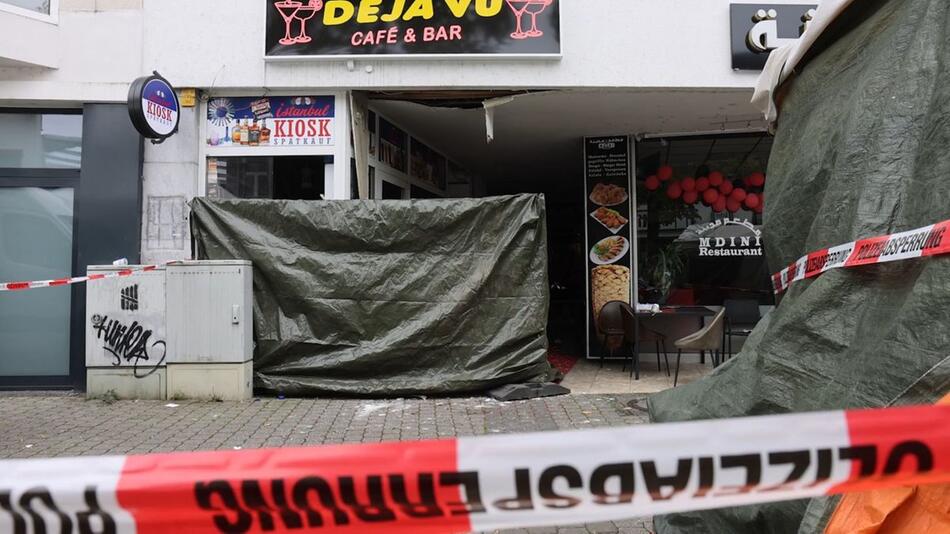 Explosion vor Café im hessischen Wetzlar - keine Verletzten