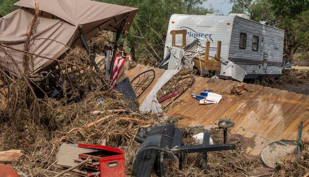 Nach der Sturzflut in Texas