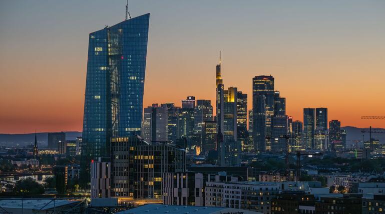 Bankenskyline Frankfurt