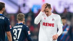 Kölns Stürmer Steffen Tigges während der Heimpartie gegen den 1. FC Heidenheim