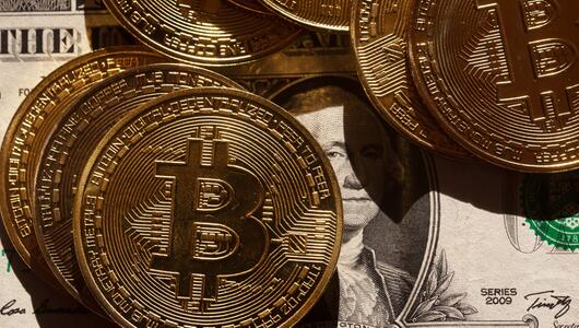 Bitcoin und US-Dollar