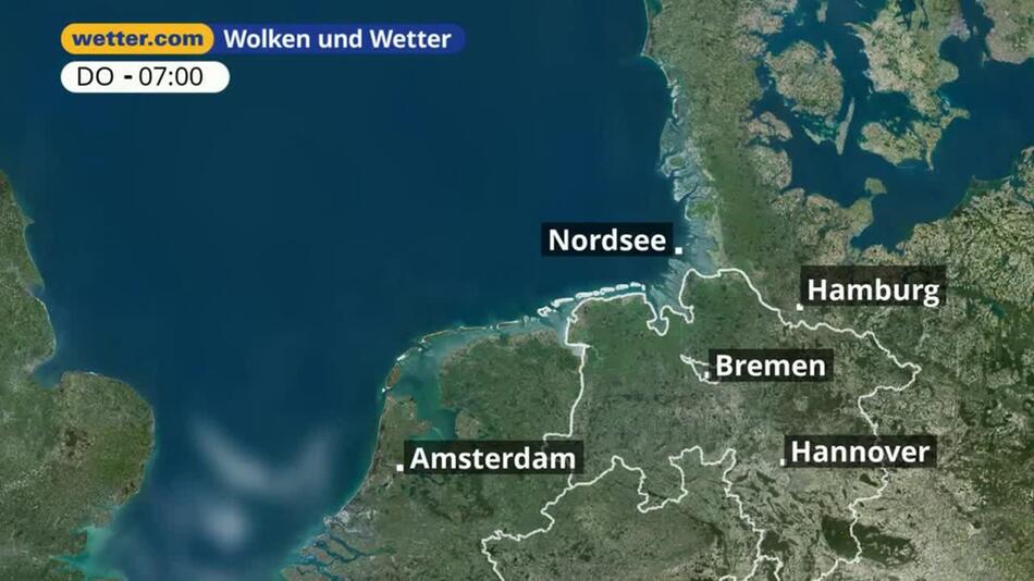 "Nordsee: Dein Wetter für Deine Region!"