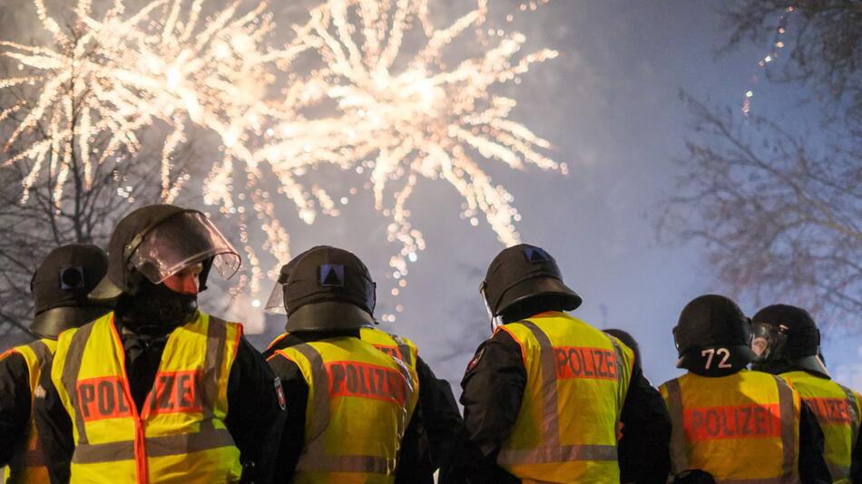 Polizeieinsatz an Silvester