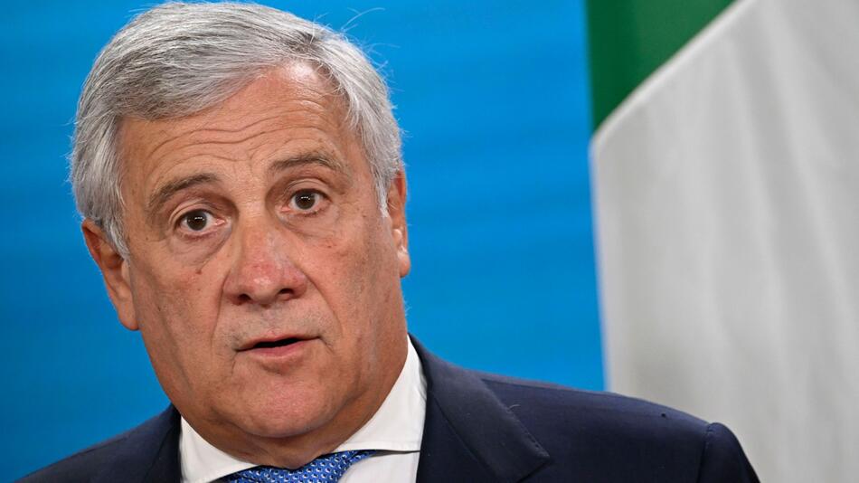 Italiens Außenminister Antonio Tajani