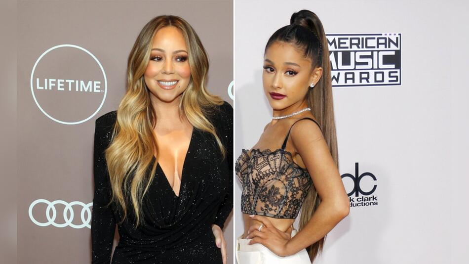 Mariah Carey (li.) und Ariana Grande sind große Fans voneinander.