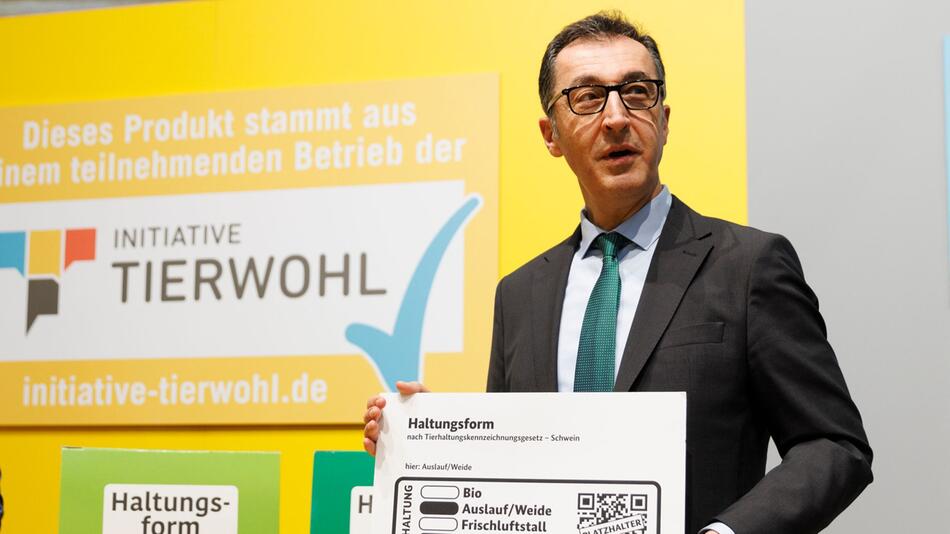 Özdemir Ende Januar auf der "Grünen Woche"