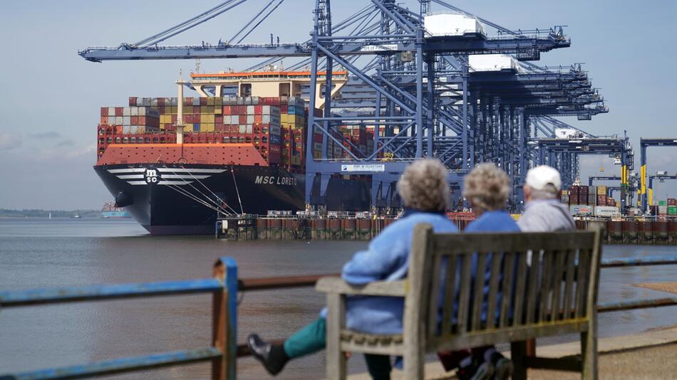 MSC Loreto im Großbritannien