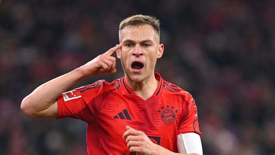 Kapitän und Torschütze: Joshua Kimmich gegen Leipzig
