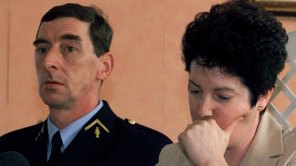 Der französische Polizist Daniel Nivel und seine Frau Lorette am 27. April 1999 in Arras