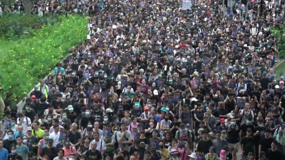 Hongkong, China, Proteste