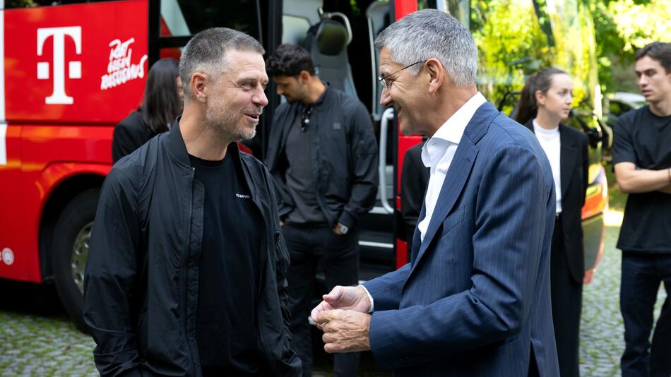Alexander Straus und Herbert Hainer