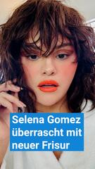 Selena Gomez überrascht ihre Fans mit neuer Frisur