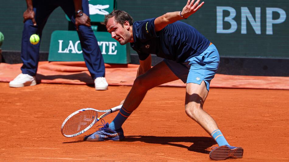 Medwedew blamiert sich bei den French Open