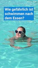 Mythencheck: Schwimmen nach dem Essen – gefährlich oder unproblematisch?