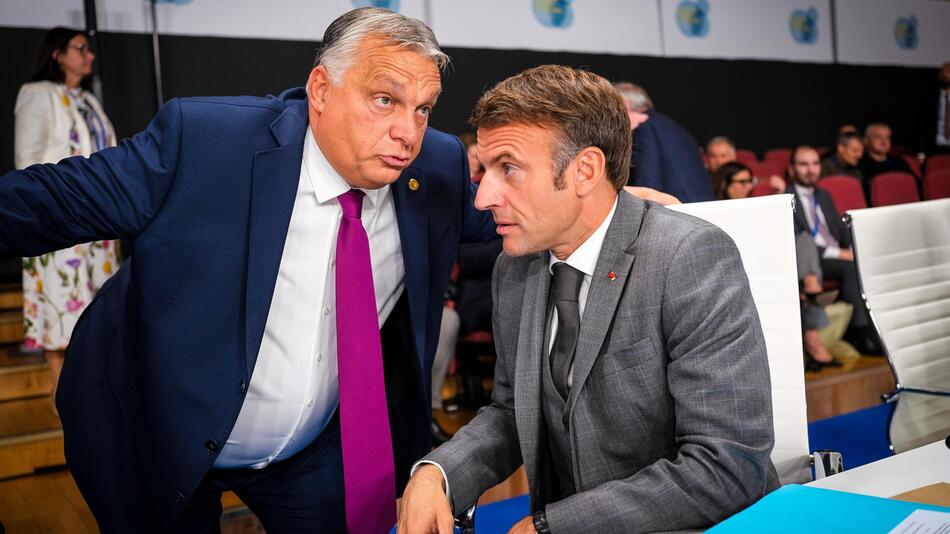 Viktor Orban und Emmanuel Macron