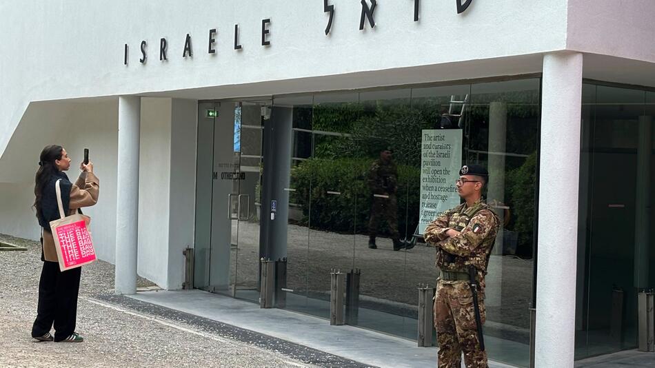 Israelischer Pavillon bei Kunstbiennale in Venedig öffnet nicht