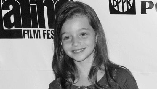 Sophie Nyweide (hier 2007) war am Filmset am glücklichsten.
