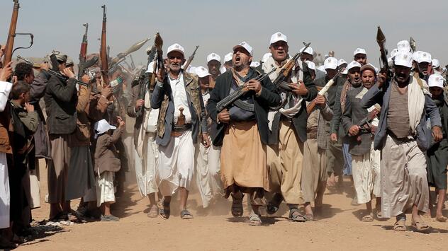 Huthi-Kämpfer im Jemen