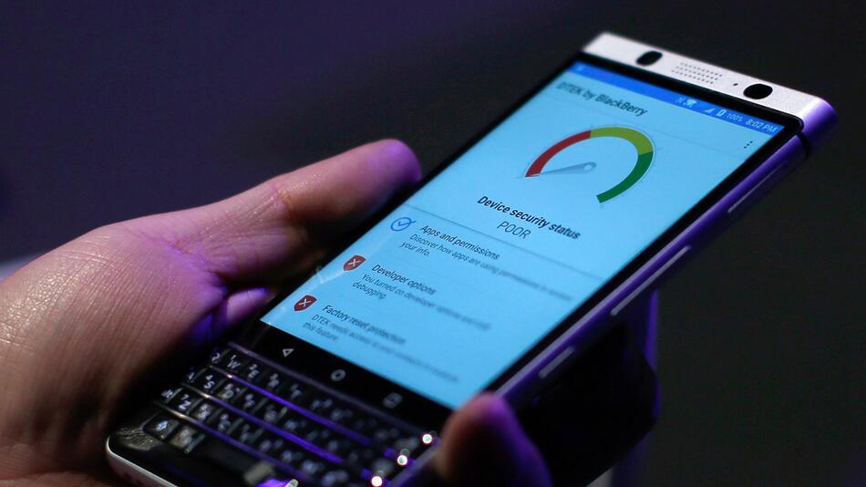 BlackBerry KEYone in Barcelona vorgestellt