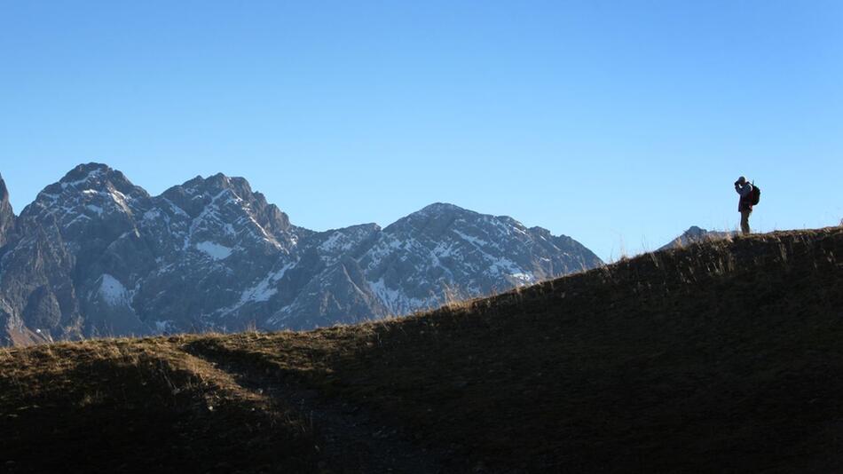 Wanderwetter in den Alpen