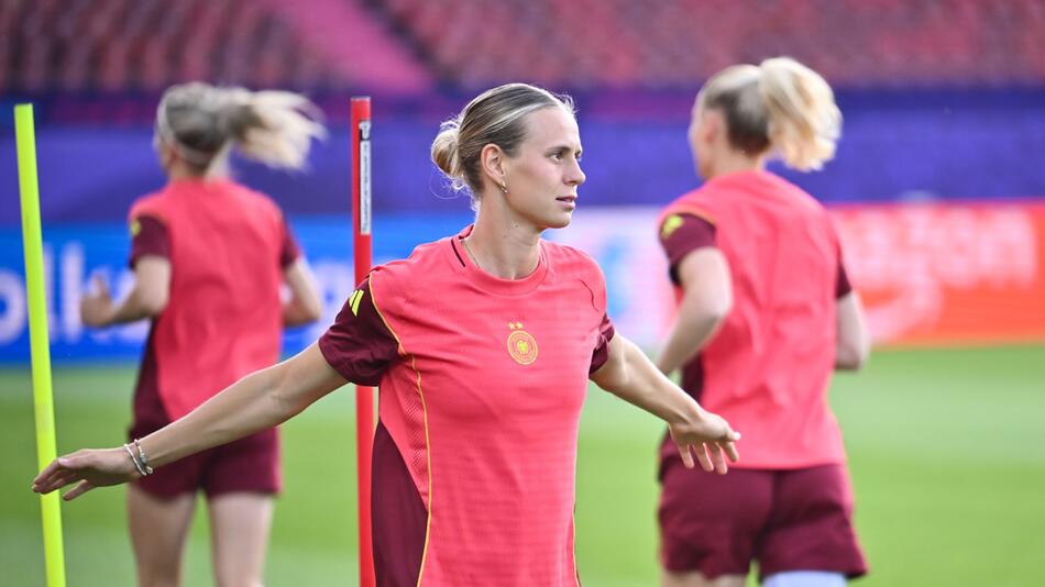 Frauenfußball-EM - Abschlusstraining Deutschland