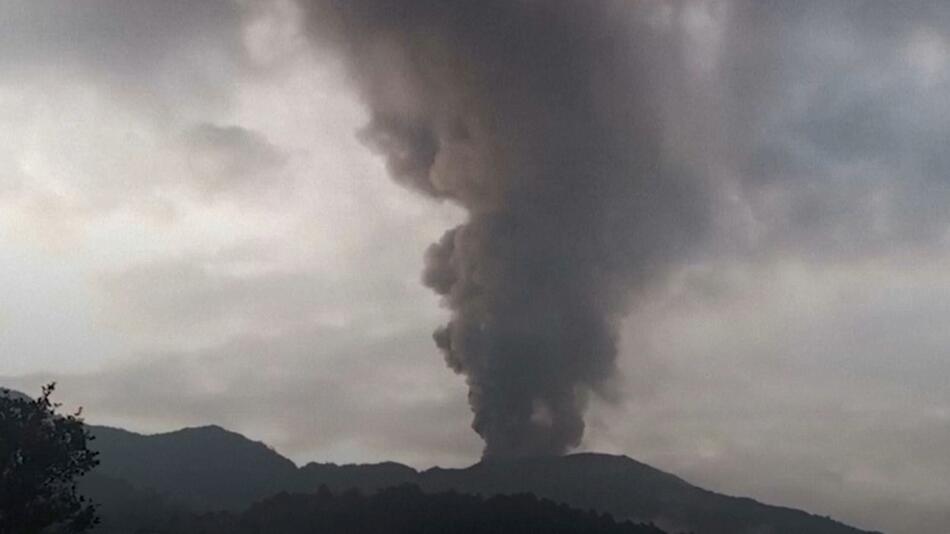 Vulkanausbruch auf Sumatra