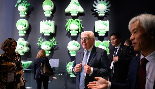 Bundespräsident Steinmeier in Japan