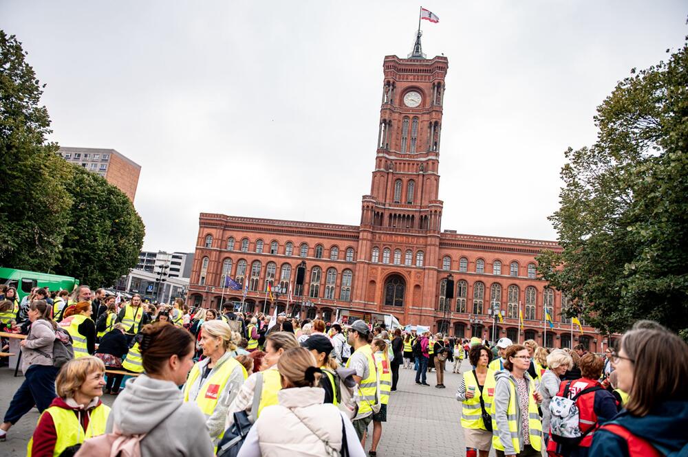 GEW und Verdi rufen zu eintägigem Warnstreik auf