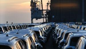 Autoexporte am Hafen Emden