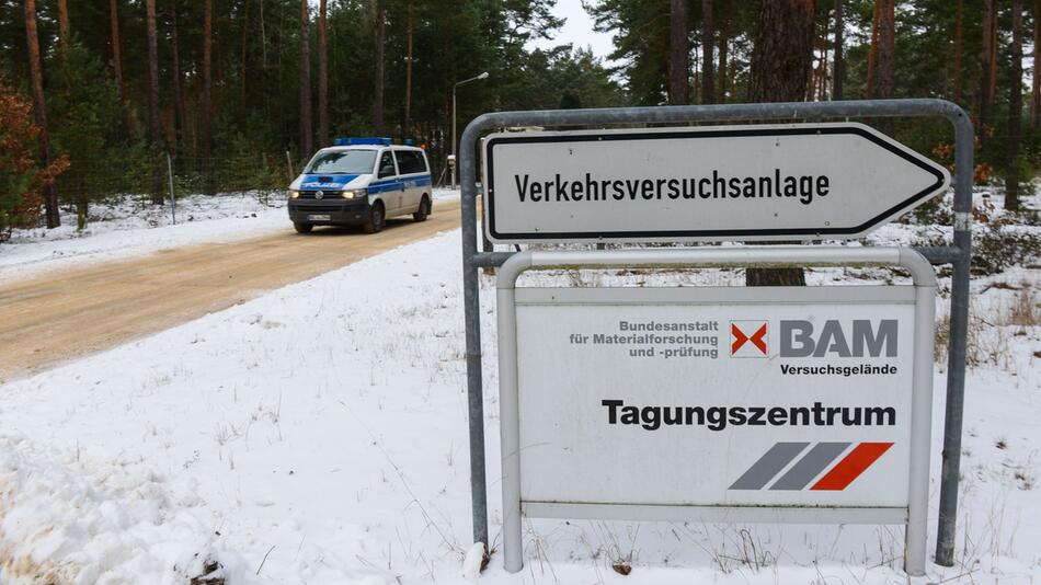 Verkehrsversuchsanlage der Bundesanstalt für Materialforschung.