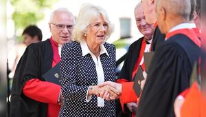 Königin Camilla hat am Mittwoch die Westminster Abbey besucht.