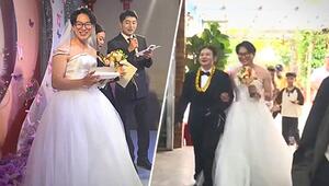 Rollen getauscht: Hochzeitspaar überrascht Gäste mit Auftritt