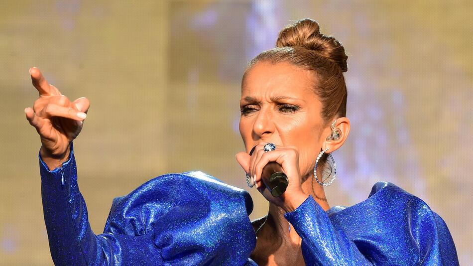 Die kanadische Sängerin Celine Dion