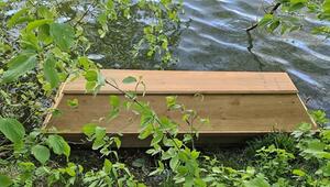 Leerer Sarg gefunden