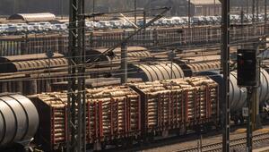 Gleise auf Rangierbahnhof