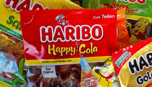 Haribo Happy-Cola und Goldbären von der Haribo-Holding GmbH und Co KG