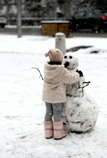 Schnee in Spanien