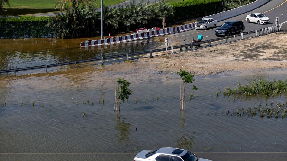 Überschwemmungen in Dubai