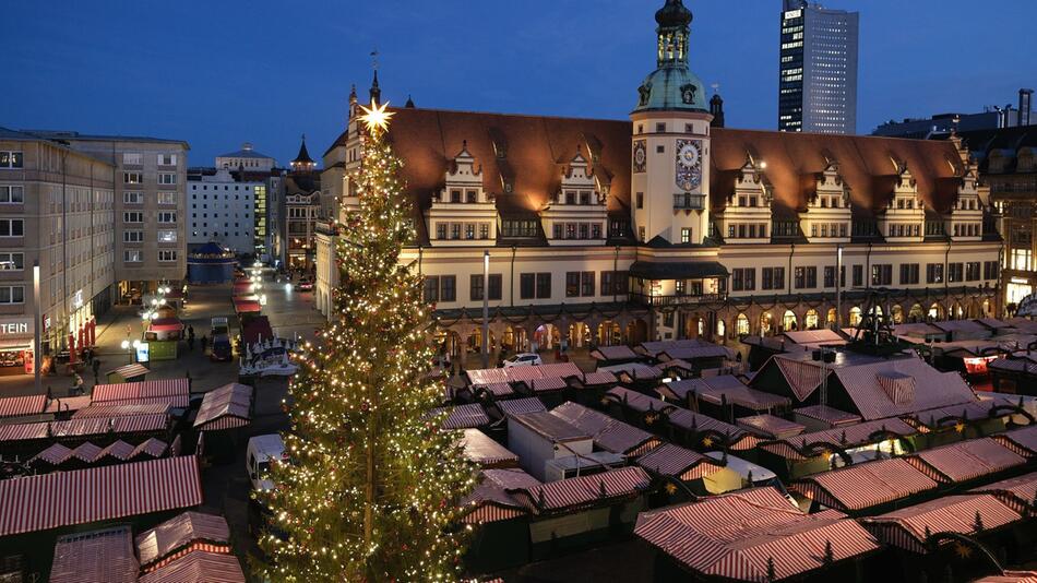 Archivbild - Leipziger Weihnachtsmarkt