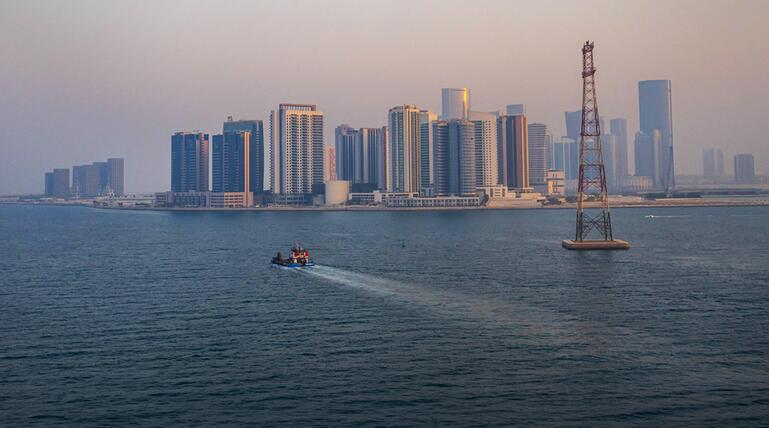 Skyline von Abu Dhabi