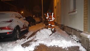 Glätte und Schnee in Mittelgebirgen zum Wochenstart