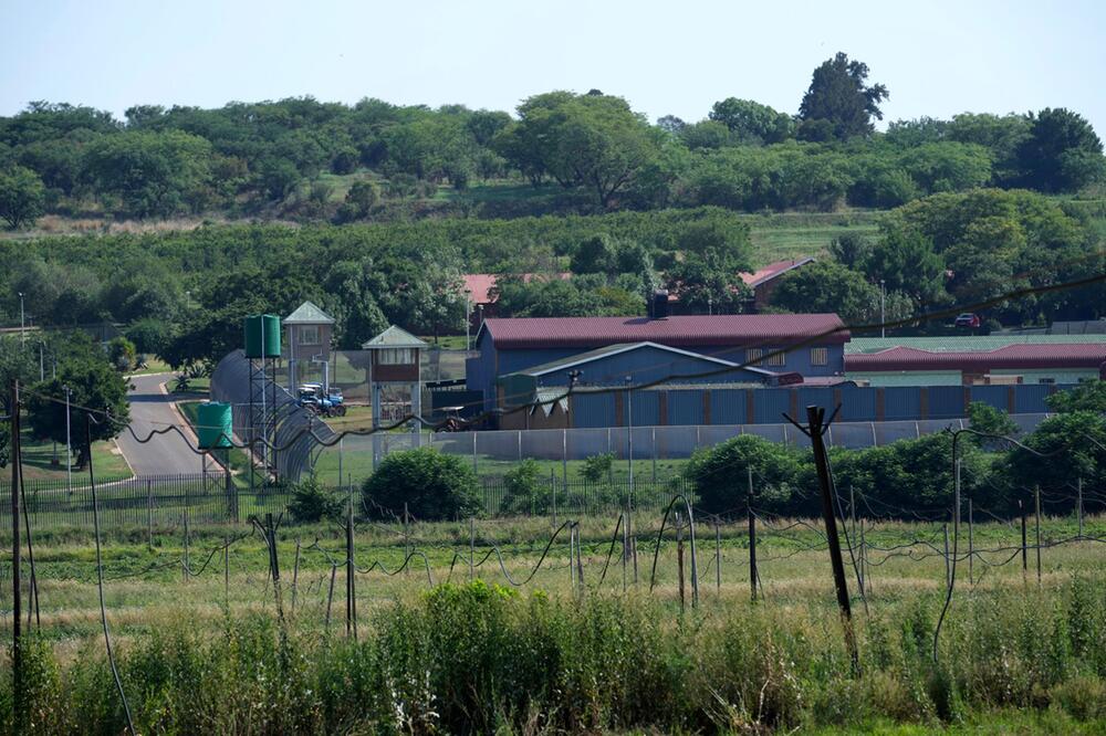 Gesamtansicht des Atteridgeville-Gefängnisses, in dem der Ex-Spitzensportler Pistorius einsitzt.