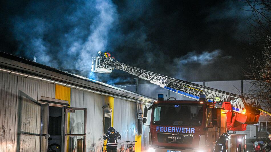 Brand in Asylunterkunft