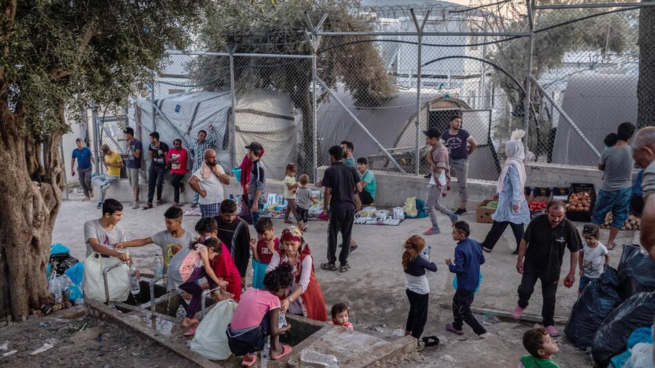 Habeck will Kinder aus griechischen Flüchtlingslagern holen